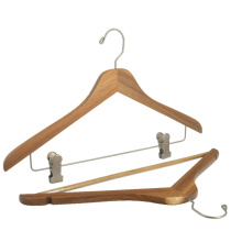 High quality vintage Acacia wood hanger